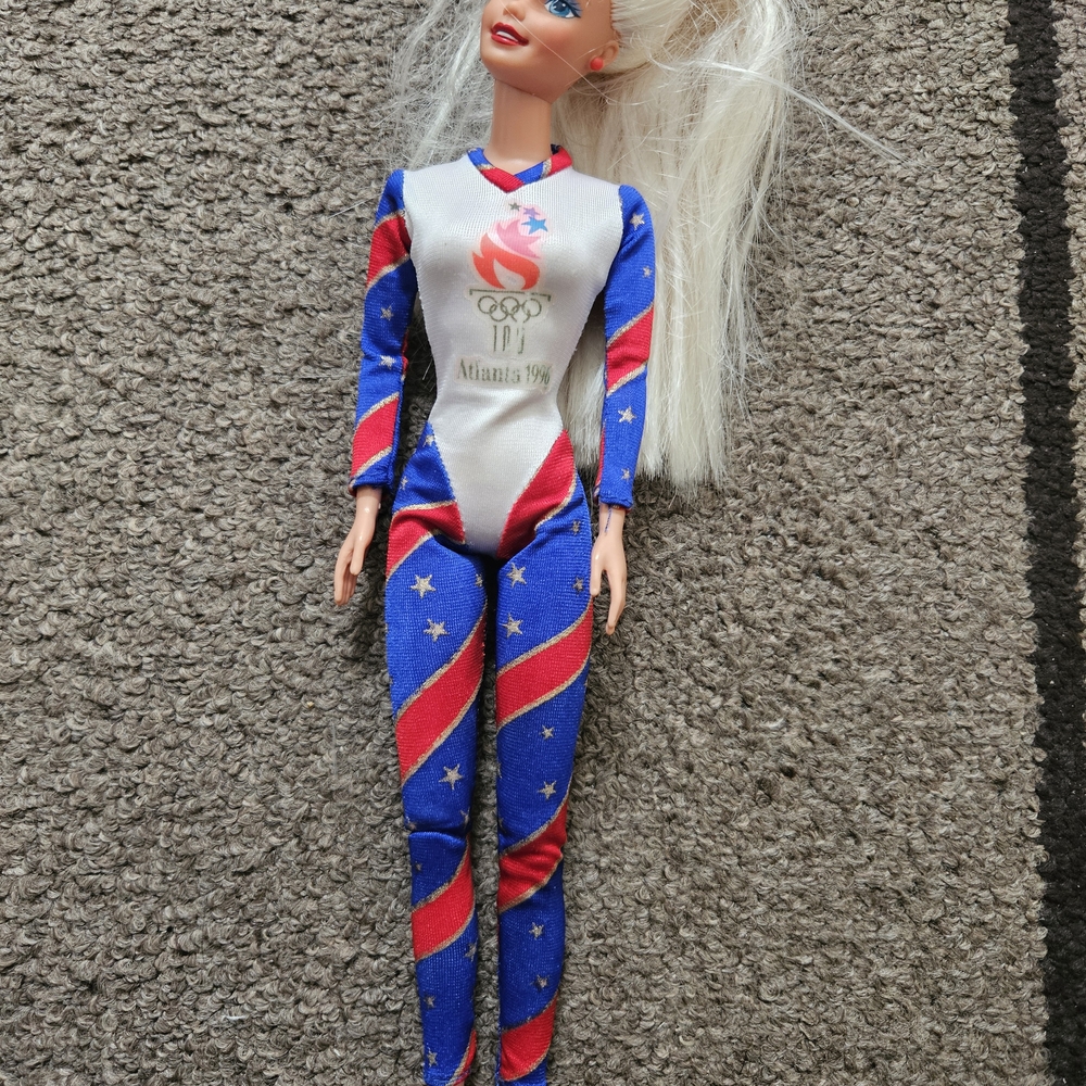 Blue and Red Women's Jumpsuit